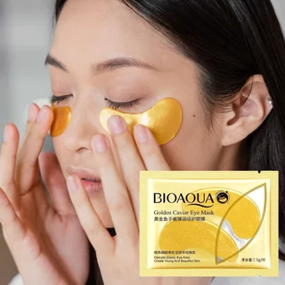 BIOAQUA มาส์กใต้ตา 4 สูตร มาส์กไฮโดรเจล แผ่นมาส์กใต้ตา สำหรับคนที่มีปัญหาใต้ตาดำ ตาบวม ถุงใต้ตา