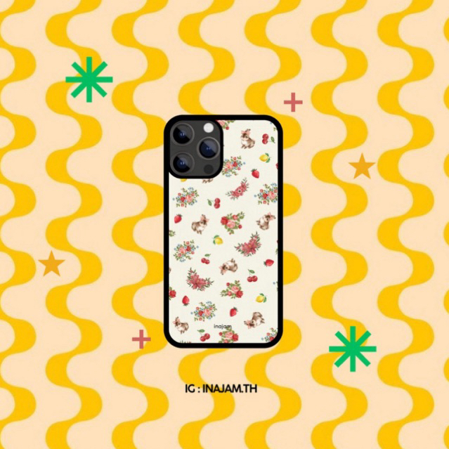 เคสไอโฟนลายดอกไม้แบรนด์ inajam Collection In the Forest