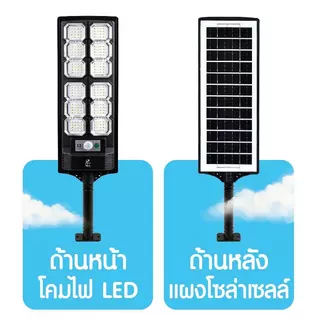 ✨รับประกัน 2 ปี✨โคมไฟ ไฟ ไฟโซล่าเซลล์ โคมไฟถนนโซลล่าเซลล์ ไฟLED โคมไฟถนน