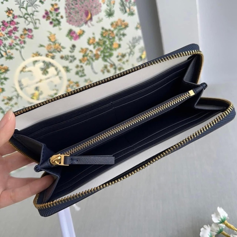 กระเป๋าสตางค์ ใบยาว Emerson /willa / kira Wristlet zip Continental Wallet 136110 160773 160774
