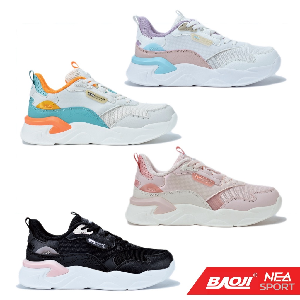 [ลด30% เก็บโค้ด 2509FASHDD] Baoji 1034 Vanilla Sky รองเท้าผ้าใบ บาโอจิ แท้