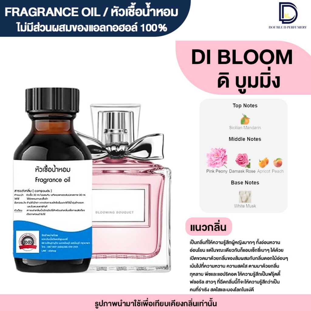 หัวเชื้อน้ำหอมกลิ่น ดิ บูมมิ่ง (DI BLOOMMING)