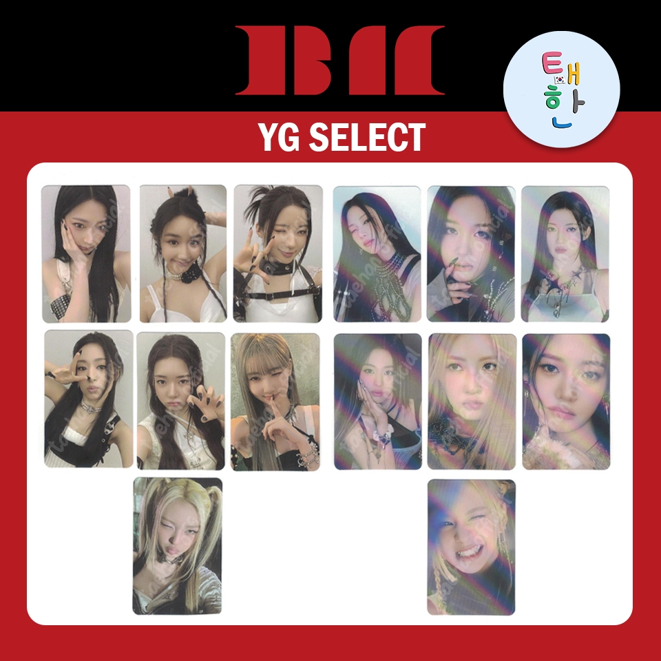 ✅พร้อมส่ง [BABYMONSTER] PHOTOCARD EVENT  อัลบั้ม [BABYMONS7ER] (YG POB YG TAG VER.)