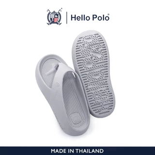 Hello Polo รองเท้าแฟชั่นผู้หญิง รองเท้าแตะลําลอง แบบหนีบ ทนต่อการสึกหรอ กันลื่น แฟชั่น ทนต่อการสึกหรอ เบาสบาย HP8038