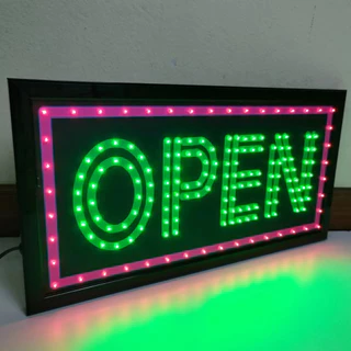ป้ายไฟ ป้ายไฟOPEN ป้ายไฟตัวอักษร ป้ายไฟเปิดร้าน ป้ายไฟสำเร็จรู ปป้ายไฟLED- OPEN