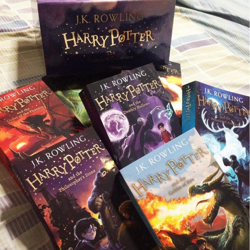 หนังสือมือสอง Harry Potter ปกอ่อน ฉบับภาษาอังกฤษ