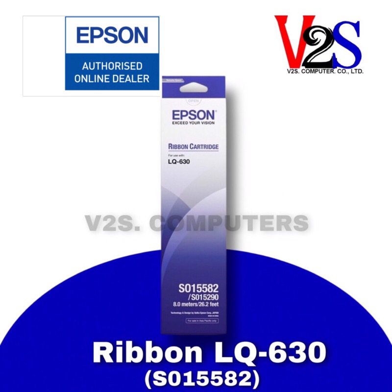 ตลับผ้าหมึก Ribbon Epson S015582 ใช้กับรุ่น LQ-630 (Original) ของแท้