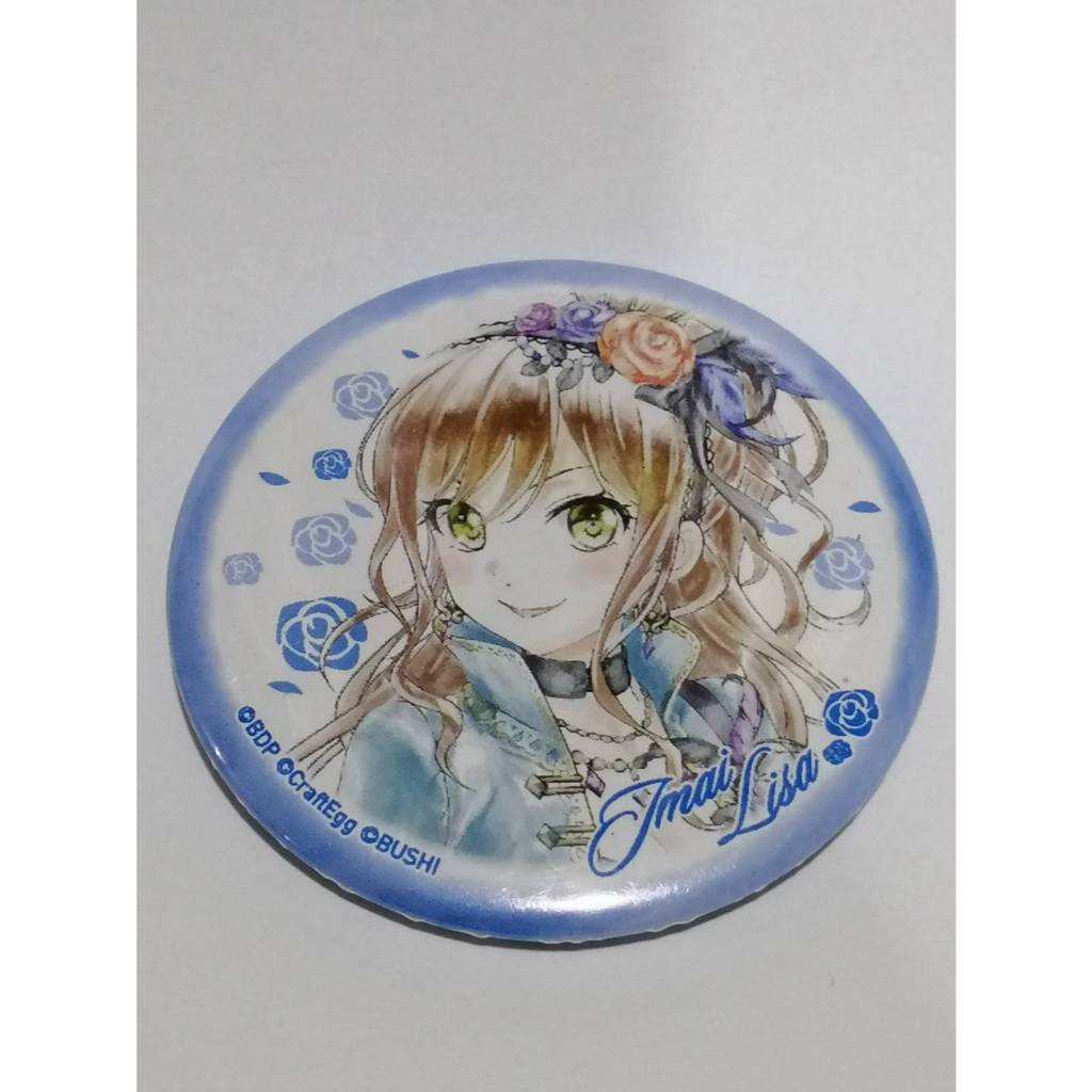 เข็มกลัดอนิเมะ Bang! Dream Girls Band Party Can Badge Pin 4.5cm - Lisa