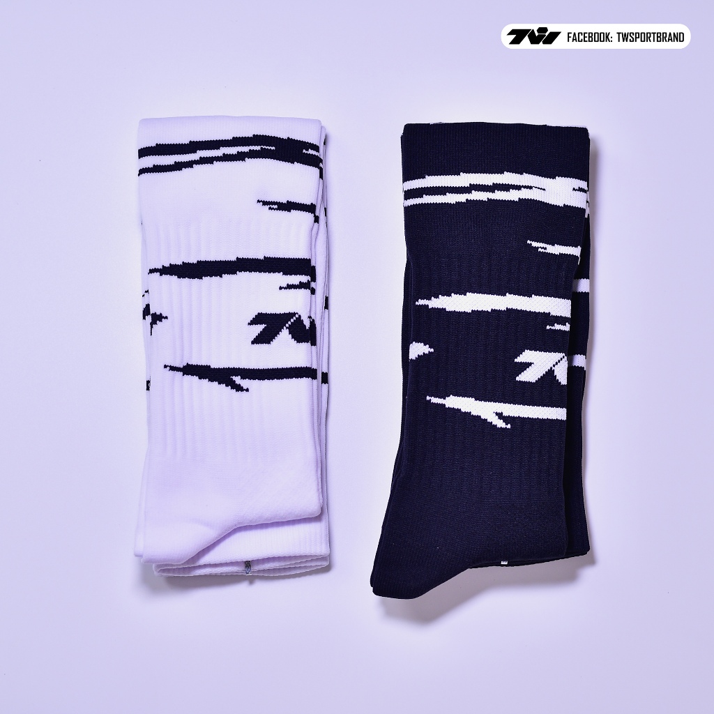 ถุงเท้ายาว TWSPORT รุ่น Zebra