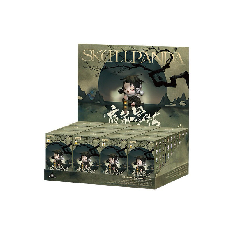 (พร้อมส่งจากไทย) ใช้โค้ดเหลือ3752ส่งไว ยกbox ลุ้นซีเคร็ท SKULLPANDA The Ink Plum Blossom Series