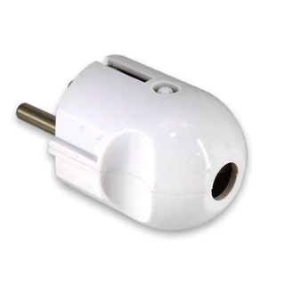 หัวปลั๊ก 2 ขากลม รุ่น CCS-8601 250V (รับประกัน 2 ปี) แบรนด์ CCS