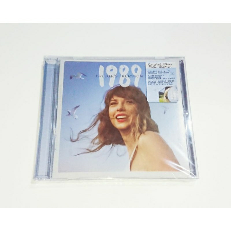 CD​ ซีดี​เพลง​ Taylor​ Swift​ : 1989​ (Taylor's​ Version) Crystal Skies Blue Edition