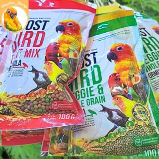 อาหารนก BOOST BIRD ผลไม้อัดเม็ด 100g