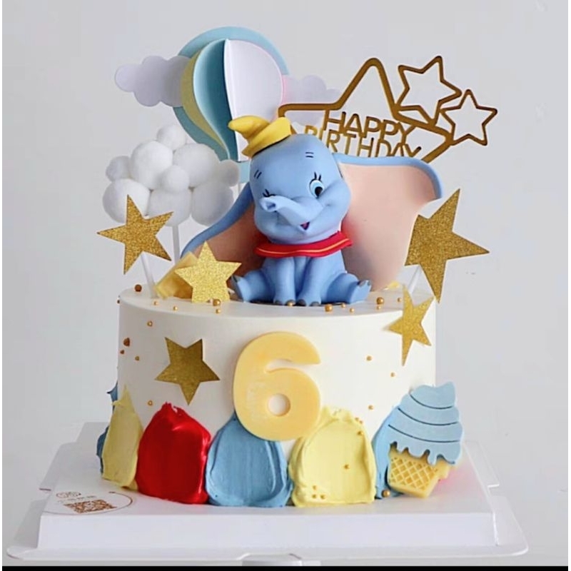 โมเดลช้างดัมโบ้แต่งเค้ก
