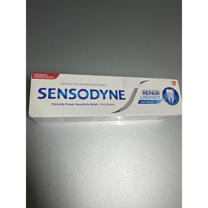 ยาสีฟันเซ็นโซดายน์ Sensodyne สูตร Repair&Protect รุ่น Deep repair ช่วยฟันขาว ขนาด 100 กรัม(ราคาพิเศษสุดคุ้ม!)