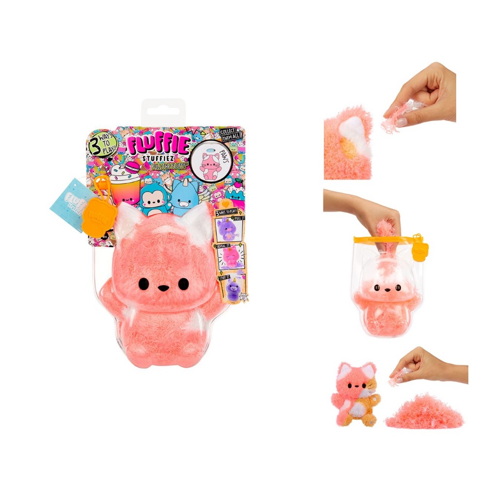 MGA(เอ็มจีเอ) Fluffie Stuffiez Small Plush - Cat รหัส LLF511595