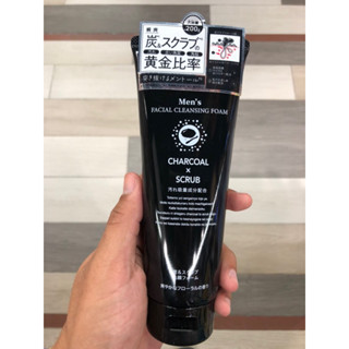 โฟมล้างหน้าแบบสครัปผงถ่านญี่ปุ่น 🇯🇵🇯🇵 สำหรับผู้ชาย ตรา Kuman…