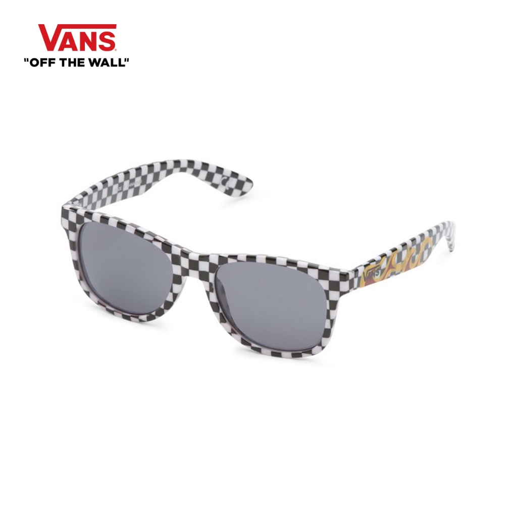 VANS SPICOLI 4 SHADES BLACK-WHITE CHECK-FLAME แว่นตา (สินค้าที่จะได้รับไม่รวม "ถ