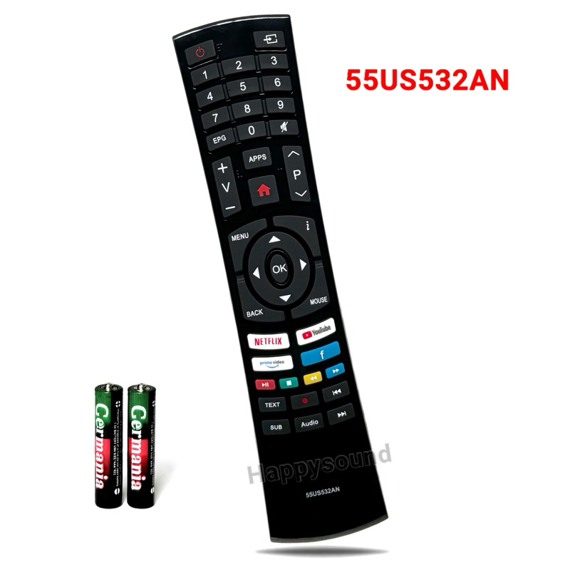 รีโมททีวี Smart TV Aco natic รุ่น 55US532AN