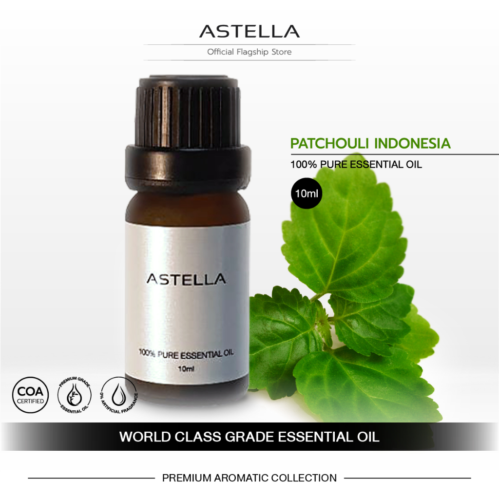 ASTELLA Essential Oil - Patchouli Indonesia | แอสเทลลา น้ำมันหอมระเหย แพทชูรี่ อินโดนีเซีย