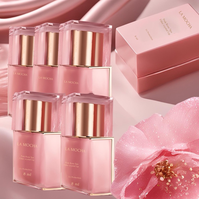 Pre-order (5ชิ้น)/แท่งละ 3.5mlPremium ปกติ 6,950 บาทลิปฟิลเลอร์ spa กุหลาบชมพูปากอวบอิ่ม สวยหวานอ่อนเยาว์ละมุนน่าถนอม