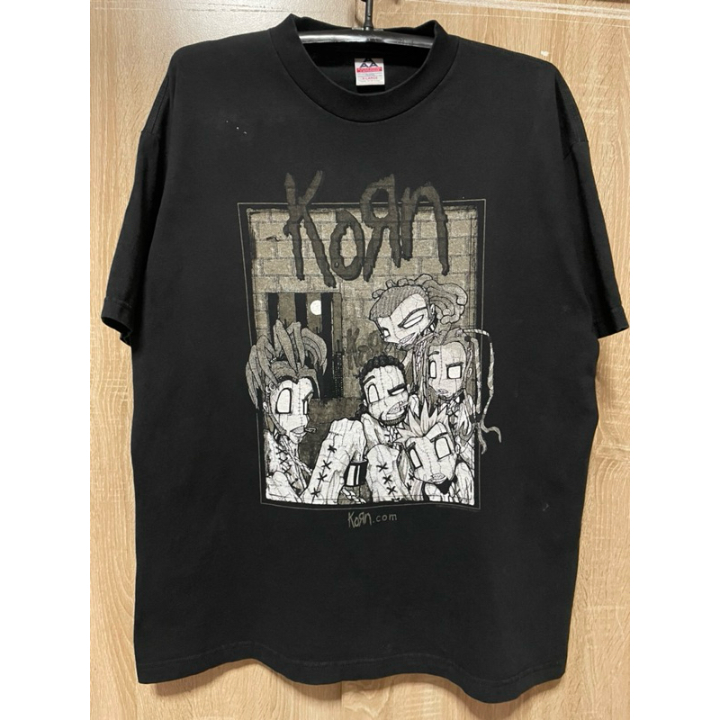 เสื้อยืดวินเทจ VTG วง KORN Tour ©️2000