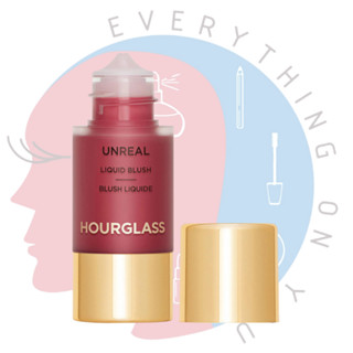{เก็บโค้ดหน้าร้าน} [พร้อมส่ง] HOURGLASS Unreal Liquid Blush …