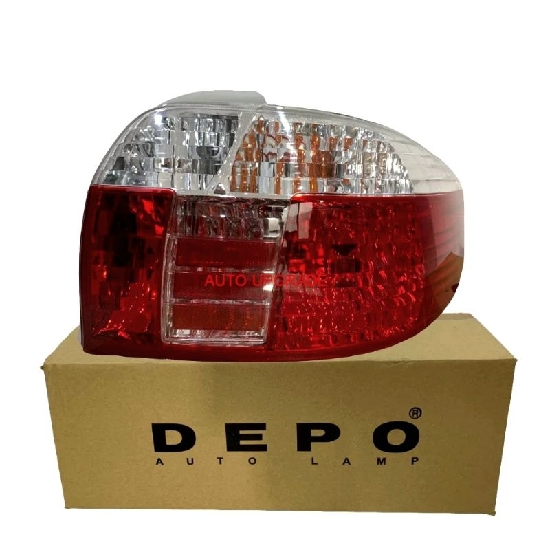 (Depo) ไฟท้าย TOYOTA VIOS วีออส 2005 2006 (มีขั้วไฟ)