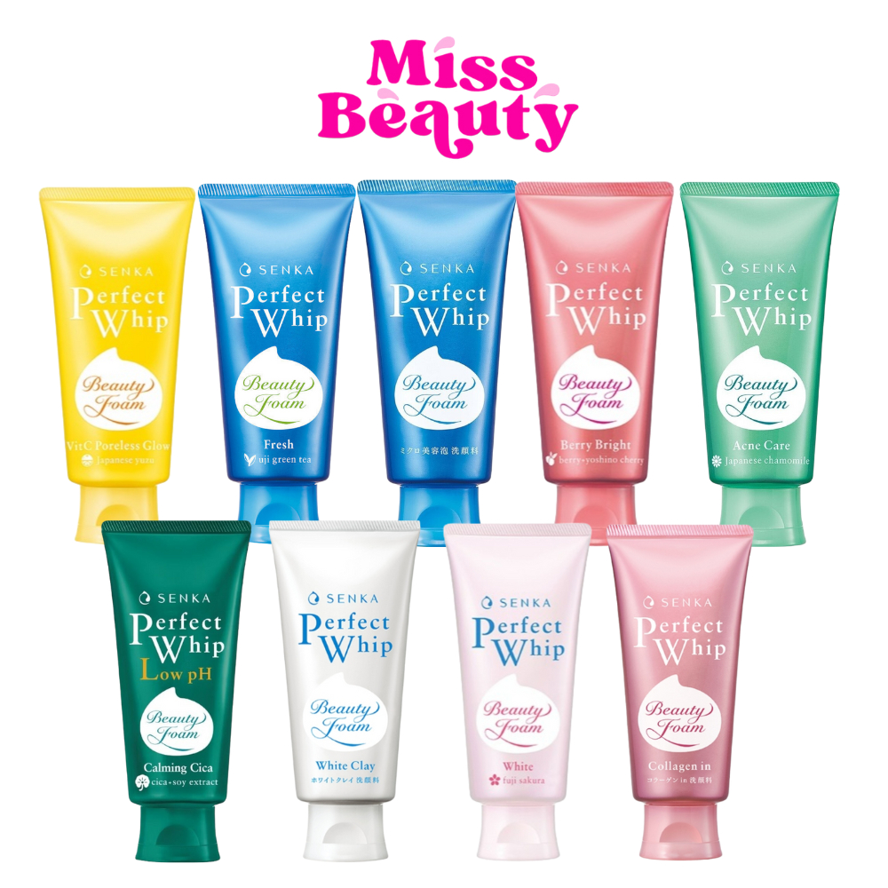 (แท้ ฉลากไทย) โฟมล้างหน้า เซนกะ เพอร์เฟ็ค วิป Senka Perfect Whip วิปโฟม ล้างหน้า