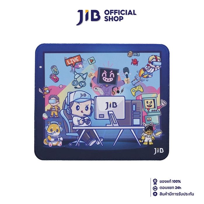 MOUSE PAD (เมาส์แพด) JIB GAME-S