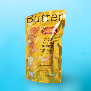 ข้าวตังหอมมะลิเนยสด จอหงวน 90 กรัม / Golden Butter Jasmie Rice Cracker 90 G