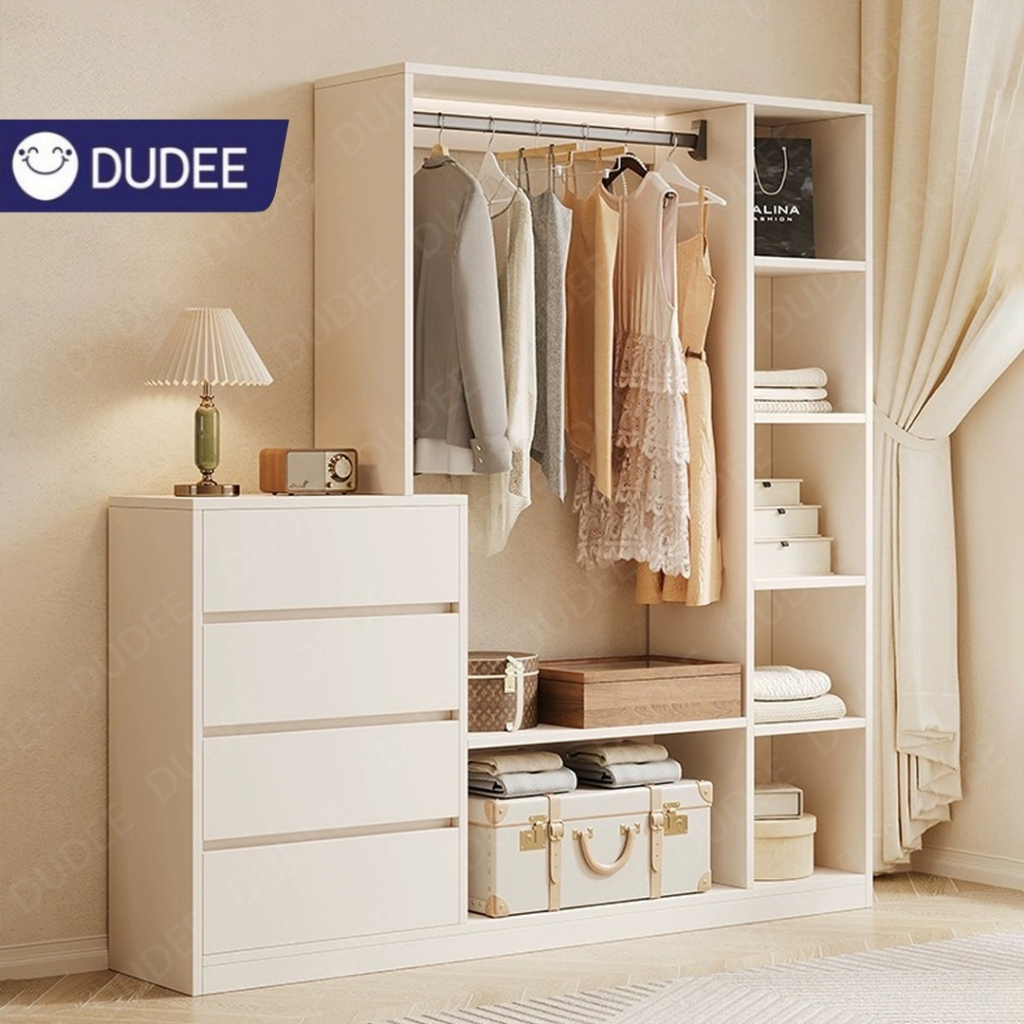 DUDEE ตู้เก็บของ ที่เก็บของอเนกประสงค์ สไตล์มินิมอล เรียบหรู ทันสมัย