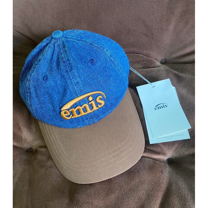 หมวก Emis new collection 2024 สีทูโทนสวยมากกก งานออริ งานนำเข้าแบรนด์เกาหลี💯สายปรับได้