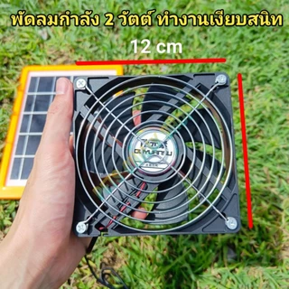 พัดลมระบายความร้อน โซล่าเซลล์ Ventilation solar cell