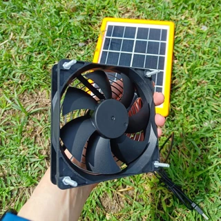 พัดลมระบายความร้อน โซล่าเซลล์ Ventilation solar cell