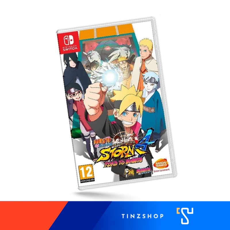 Tinzshop Nintendo Switch Game Naruto Shippuden Ultimate Ninja Storm4 - Road to Boruto Zone EU เกมนารูโตะ ภาษาอังกฤษ