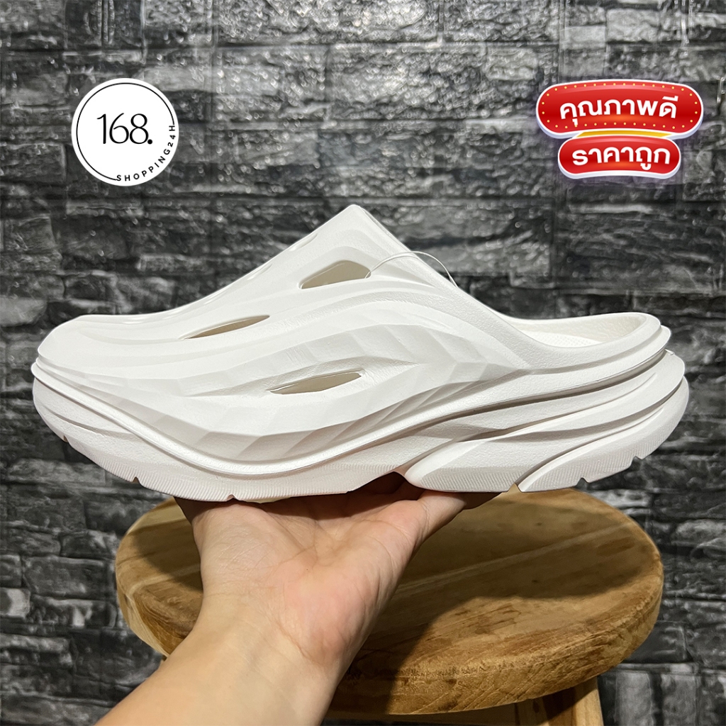 รองเท้าแตะ ผู้ชาย Hoka 2024 ใส่สบายสำหรับ วัสดุผลิตจากยางแท้100% Size M7-M11