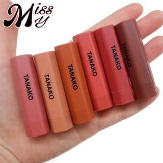 {6แท่ง} TANAKO Color Satin Lipstick Set เซตลิปสติกซาติน เนื้อนุ่มลื่น สีสันเป็นธรรมชาติ ไม่ตกร่อง