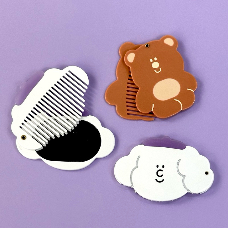 Bringhome Mirror-Comb หวีกระจกพกพา