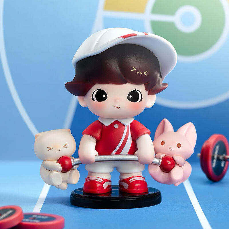 (มีโค้ดลดวิดีโอนะคะ)POP MART DIMOO OLYMPIC 2024 PARIS Limited Figure