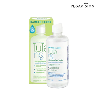 Bausch & Lomb Biotrue ไบโอทรู น้ำยาทำความสะอาดเลนส์ 300 ml. แถม + 60 ml.
