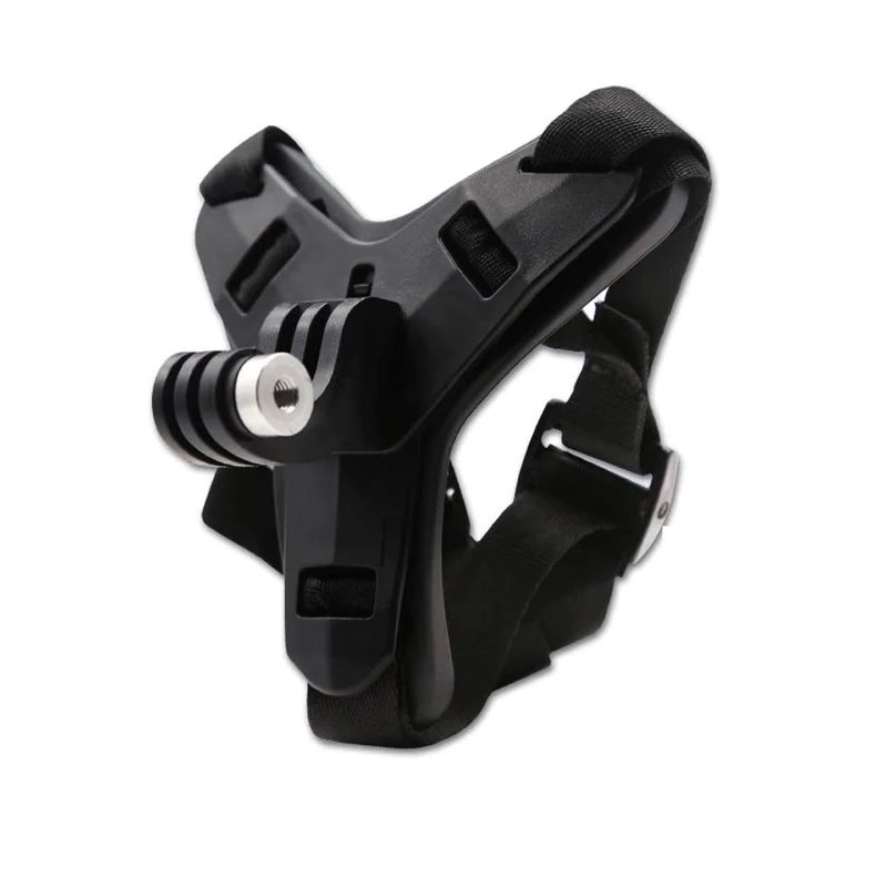 ชุดอุปกรณ์ติดกล้อง GoPro บนหมวกกันน็อค บริเวณคางและหัว thumbnail 5