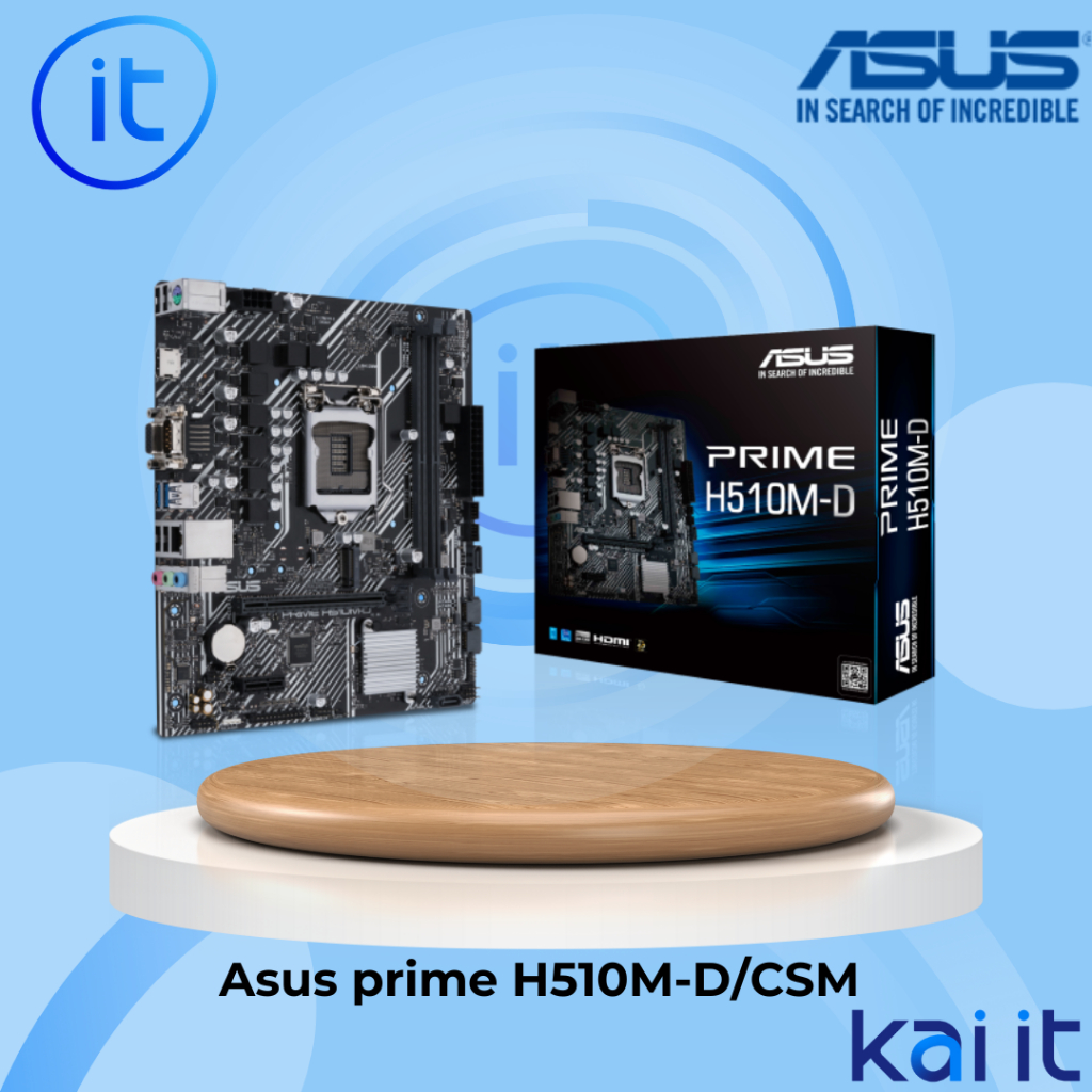 🔥พร้อมส่ง🔥 MAINBOARD (เมนบอร์ด) ASUS PRIME H510M-D/CSM