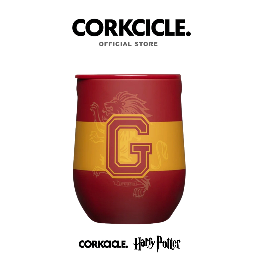 CORKCICLE : STEMLESS 12OZ HARRY POTTER GRYFFINDOR (355ML) แก้วเก็บอุณหภูมิ แก้วเก็บความเย็น-ความร้อน