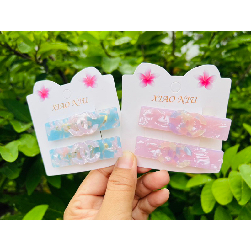 กิ๊บติดผมแฟชั่น กิ๊บติดผมสีพาสเทล สีหวาน
