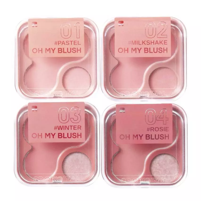 แท้ /OH MY BLUSH- 2P Original บลัชออนไร้ฝุ่น 4.3 g