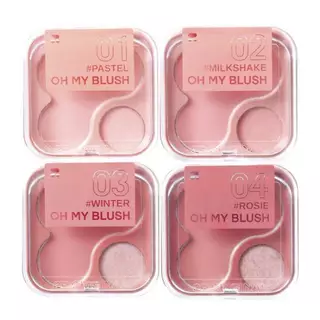แท้ /OH MY BLUSH- 2P Original บลัชออนไร้ฝุ่น 4.3 g