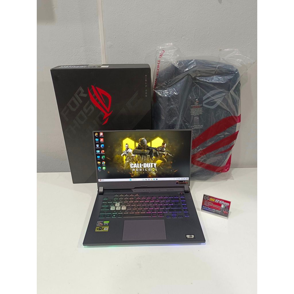 Asus ROG Strix G15 GL543QE-HN131T ประกันศูนย์ ASUS 31/8/2024 สเปคแรง งานหนักๆได้หมด