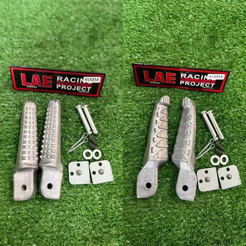 พักเท้าหลังอาพีเรีย/R-1 (honda) จระเข้ พร้อมอุปกรณ์ พักเท้าแต่ง แด้ส โซนิค เทน่า เวฟ ดรีม