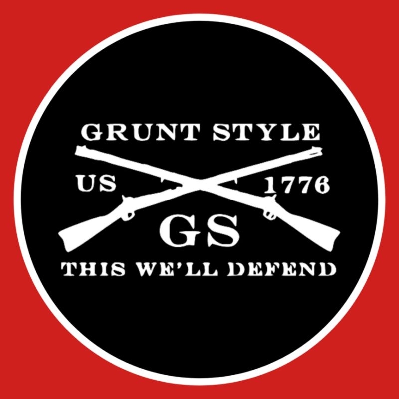 [ของแท้] สติกเกอร์  GRUNT STYLE แบบใหม่ล่าสุด ขนาด 8×8cm